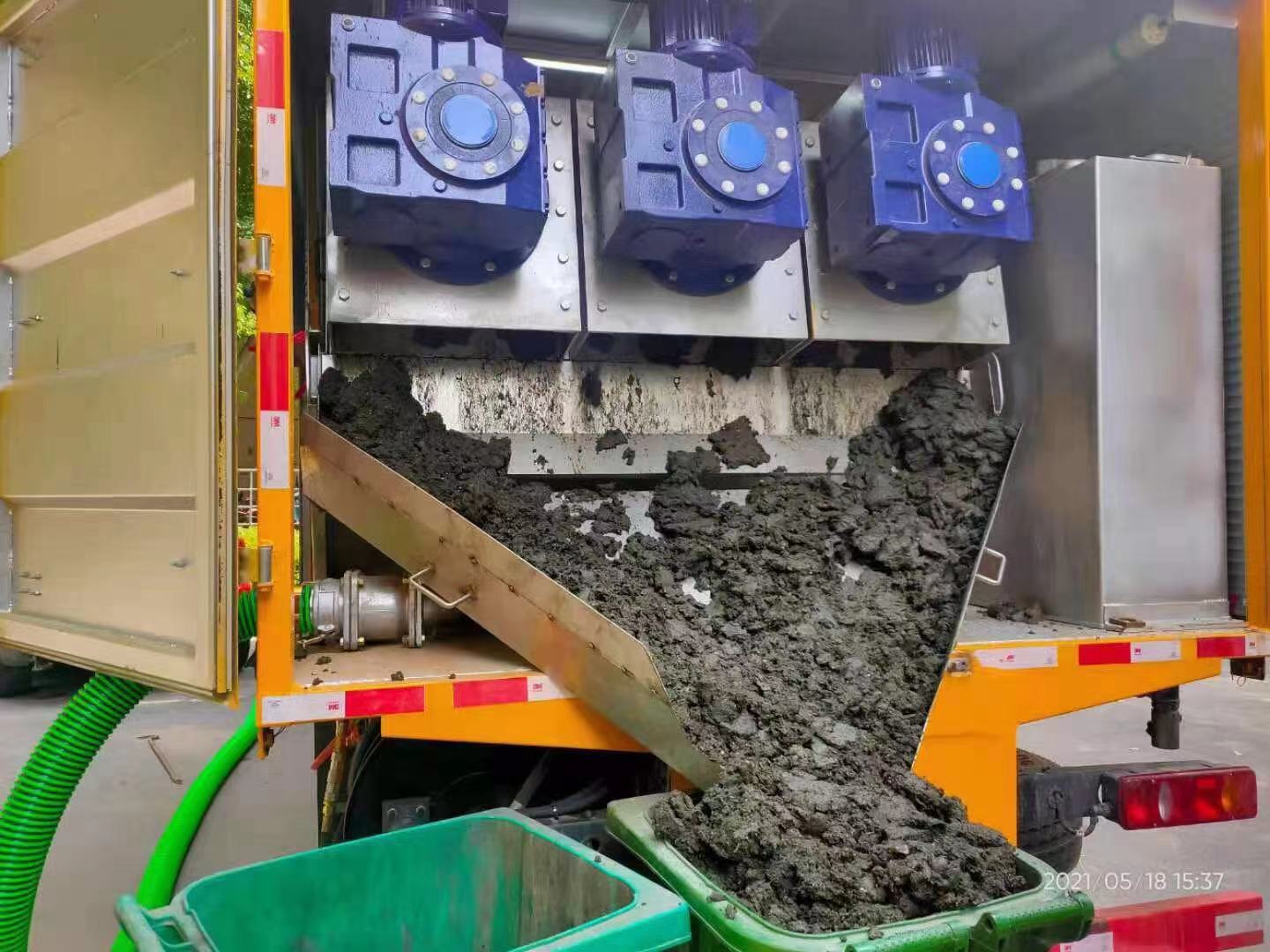 高新化粪池清掏城市维护站-泥浆净化干湿分离处理